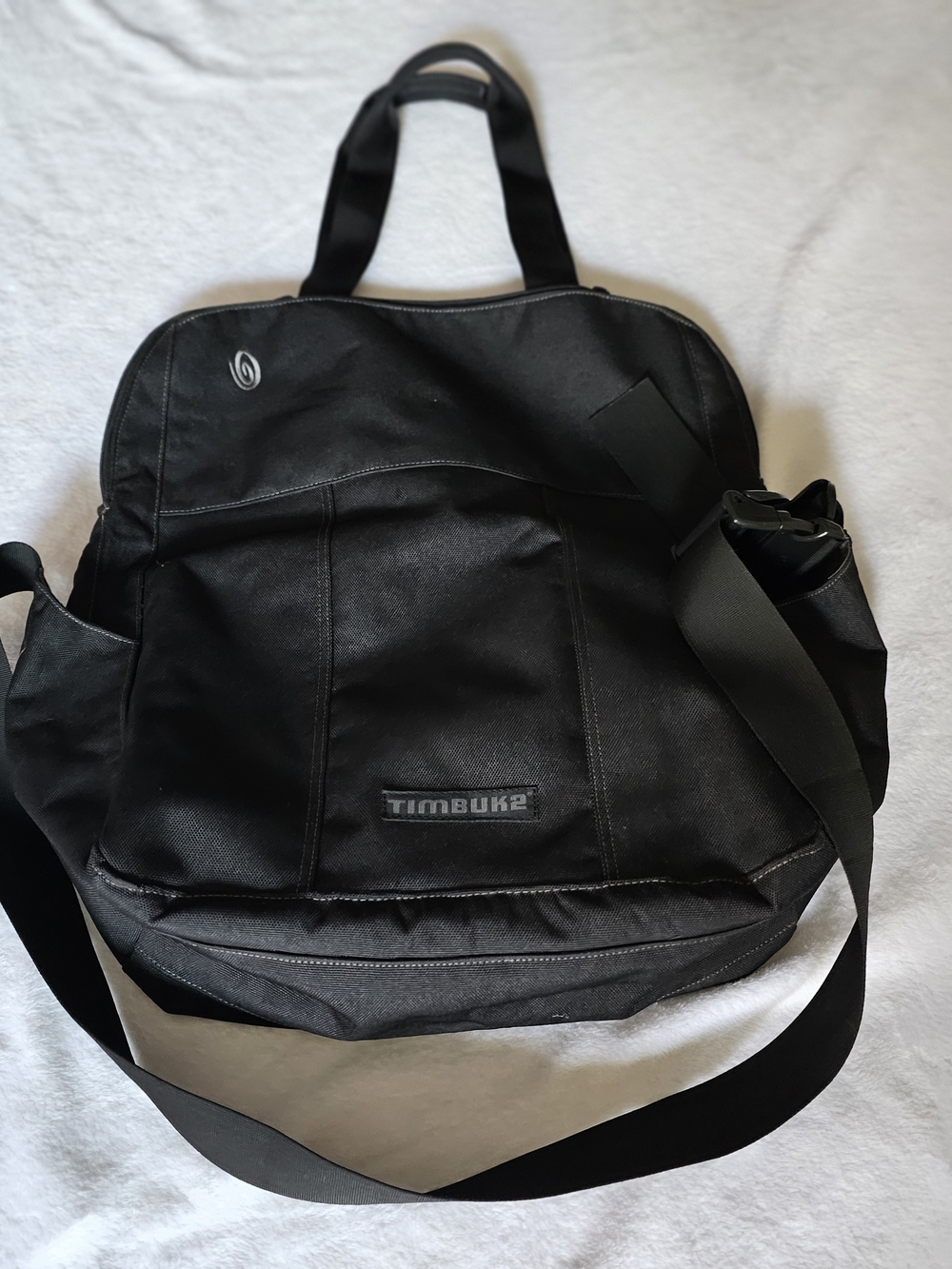 Timbuk2 Black Men's Convertible Tote/Messenger Bag - Durable Everyday Carry